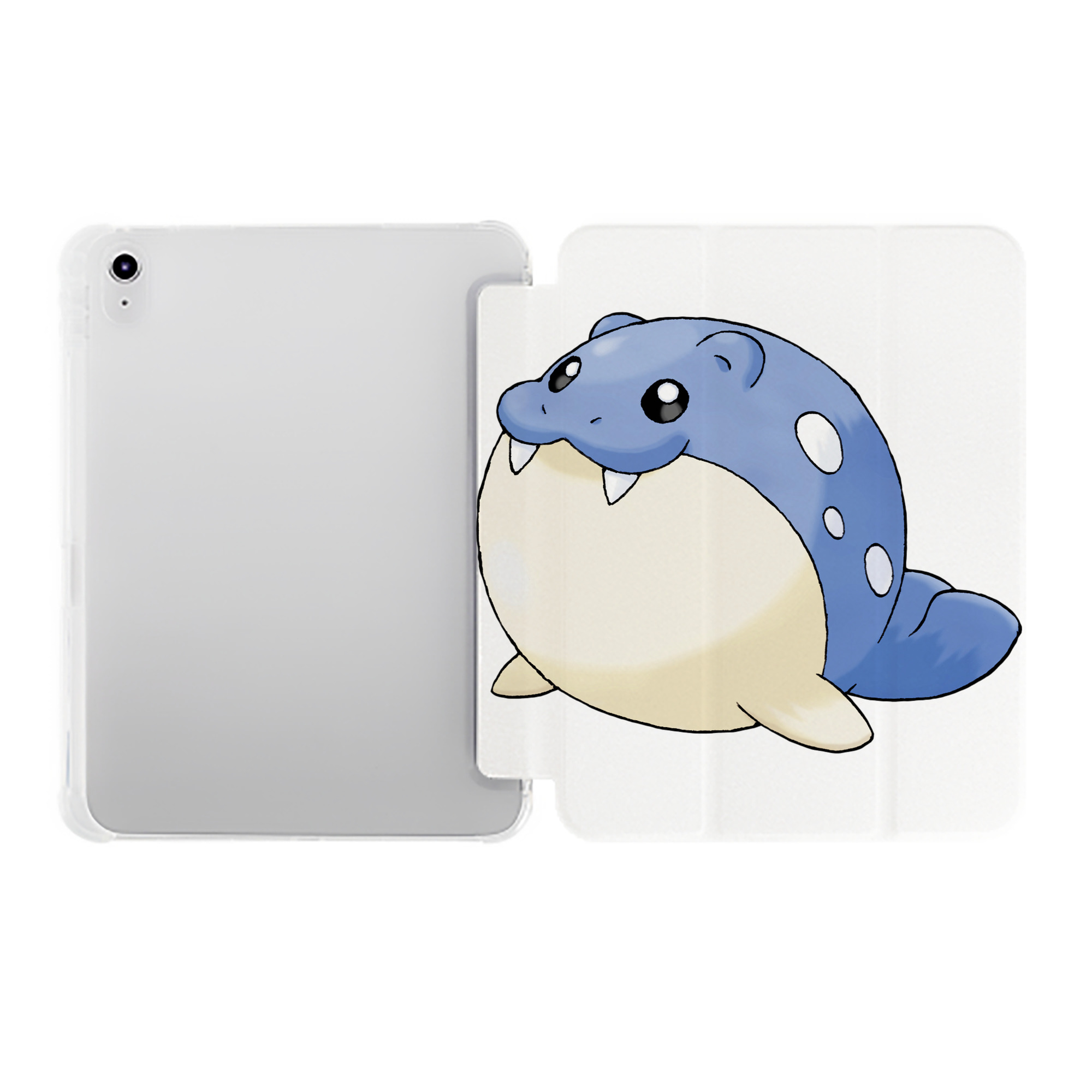 （画像用） ポケットモンスター Pokémon IPad ケース ペン収納付き 三つ折りスタンド PUレザー×シリコン 対応機種9.5/10.5/10.9インチ